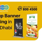 Roll up banner printing in Abu Dhabi