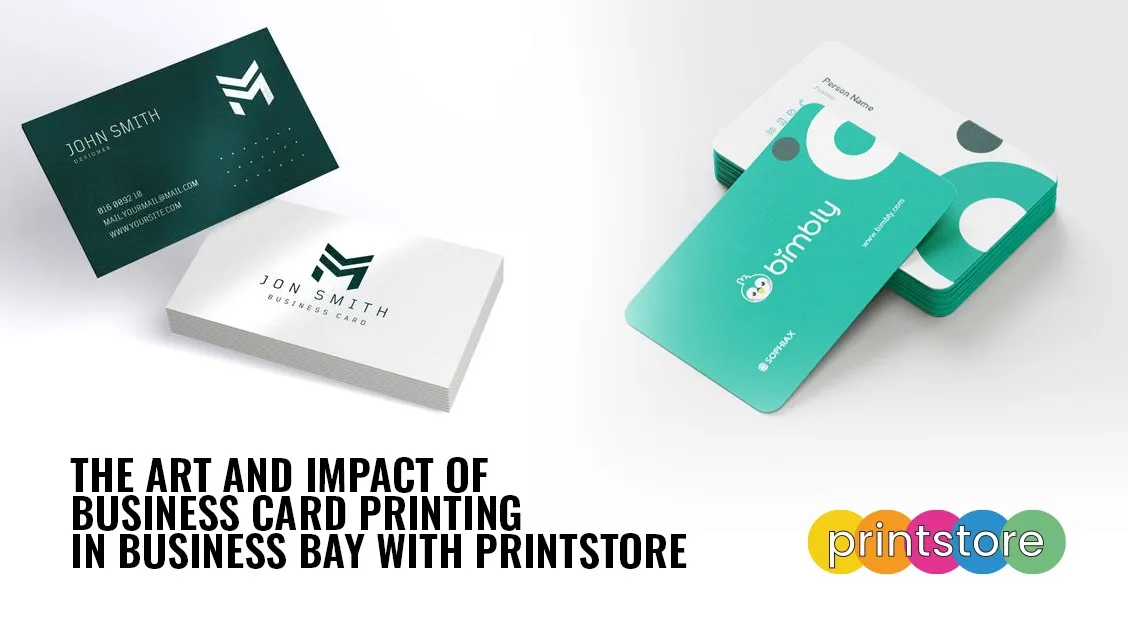 High-quality business card printing in Business Bay by Printstore