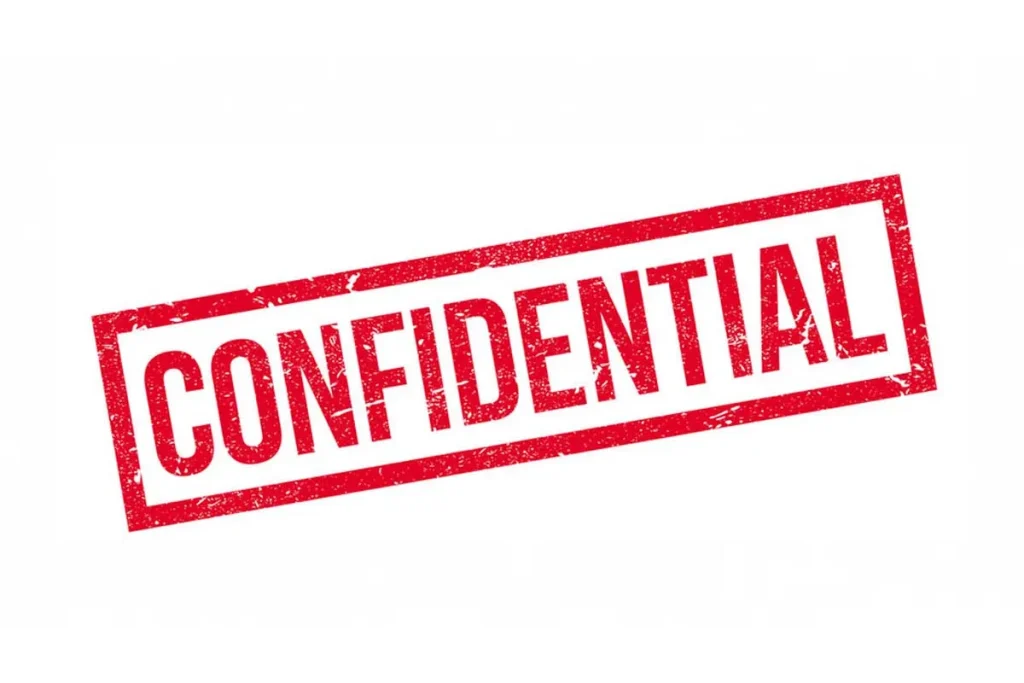 Confidential Stamp in Dubai