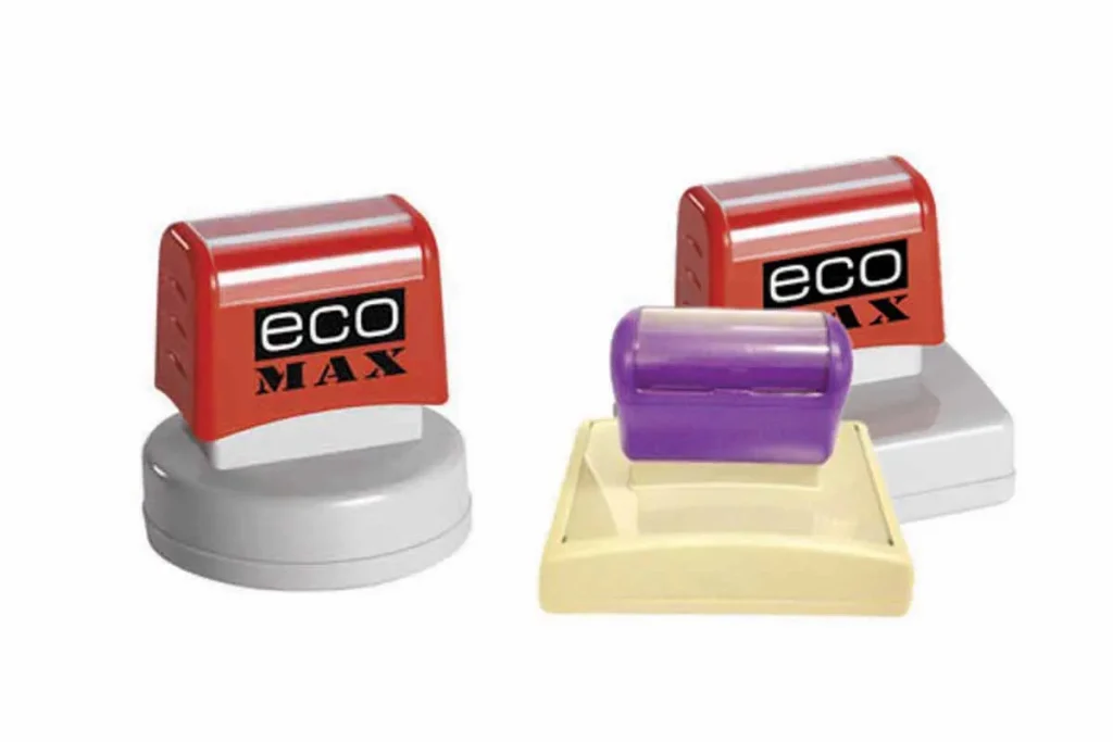 Eco Max pre-inked stamps in Dubai