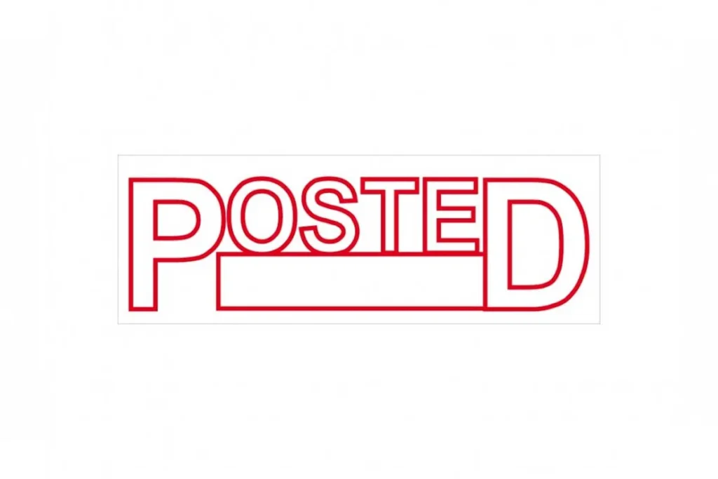 Posted Stamp in Dubai