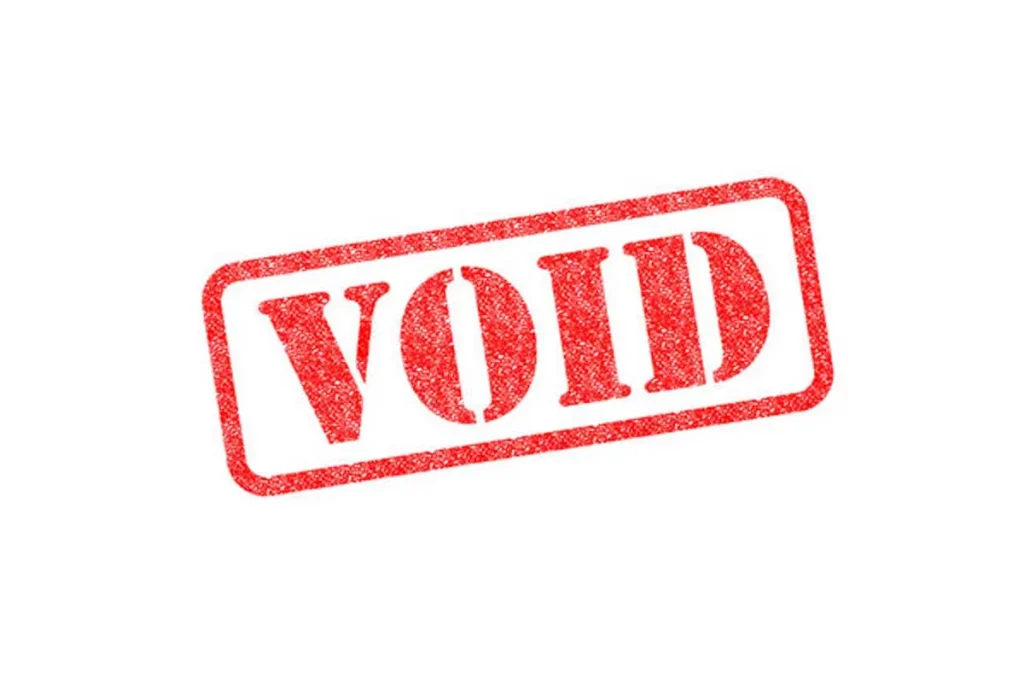 Void Stamp in Dubai