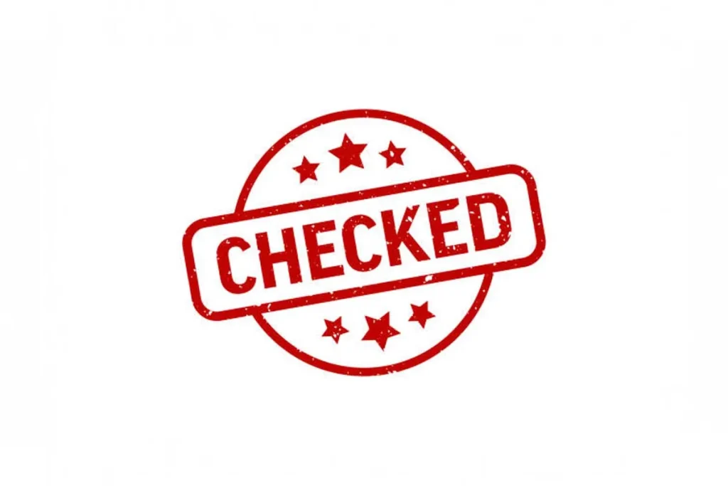 Checked Stamp in Dubai