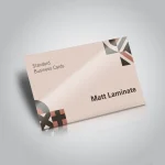 Matte Laminated Business Cards in UAE