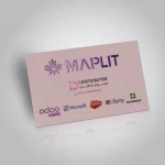 Matte Laminated Business Cards with Spot UV