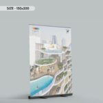 Extra Wide Roll-U Banner Size 150x200 by Printstore